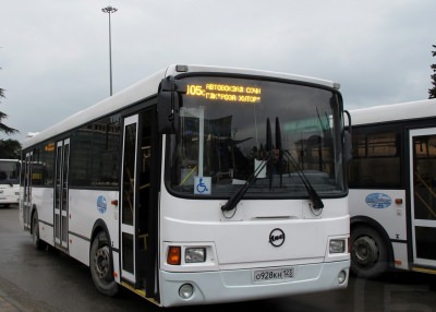 105 автобус в городе Сочи